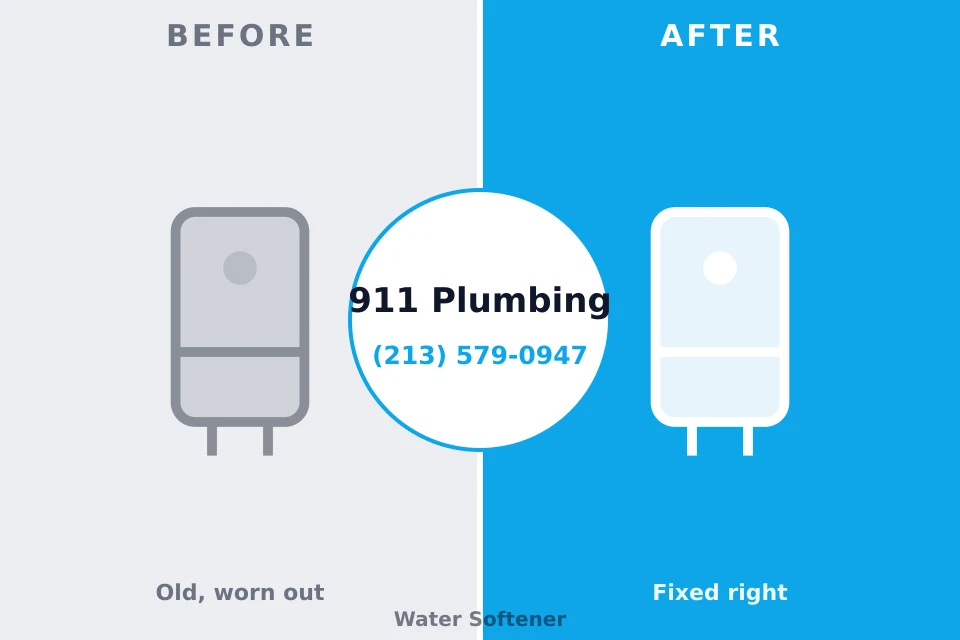 Before and after: plumbing repair St. Anne, IL